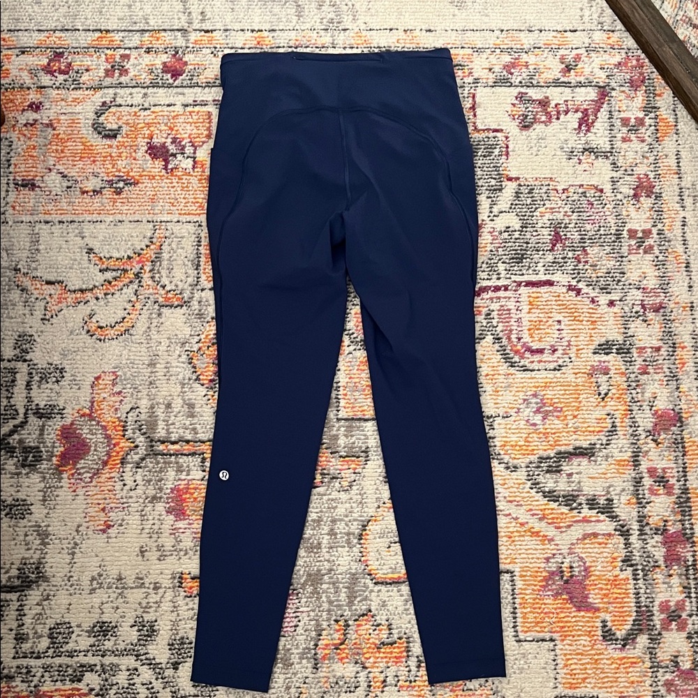 Lululemon athletica Navy High-Rise Leggings 28” - Picture 5 of 9